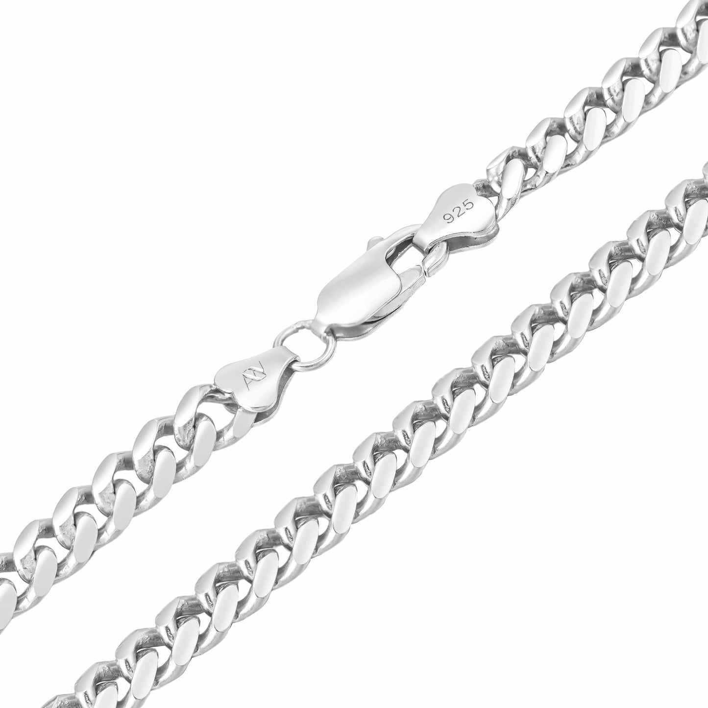 All Wear Jewellery 22" Cuban Chain 5mm - Silver