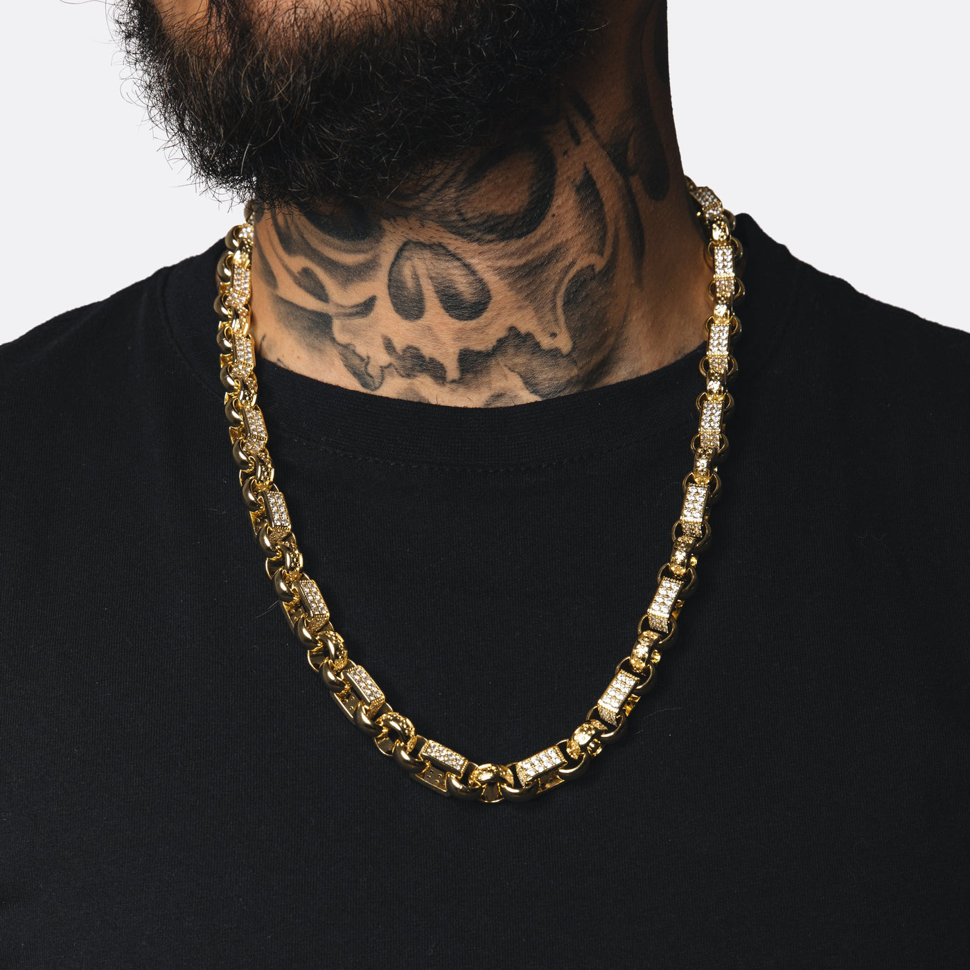 13mm Gold Gypsy Link Chain: Unrivaled Style & Durability