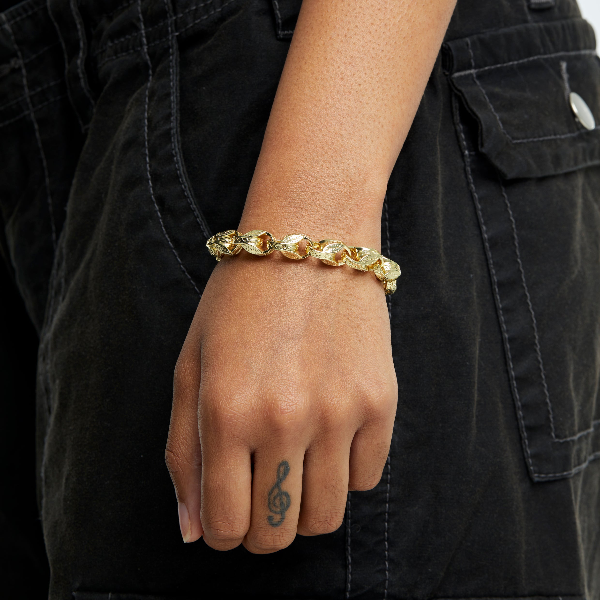 Tulip Bracelet 9mm - Gold