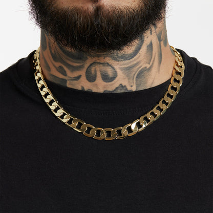 ALL WEAR Chains 20" / Gold Curb Chain 12mm - Gold