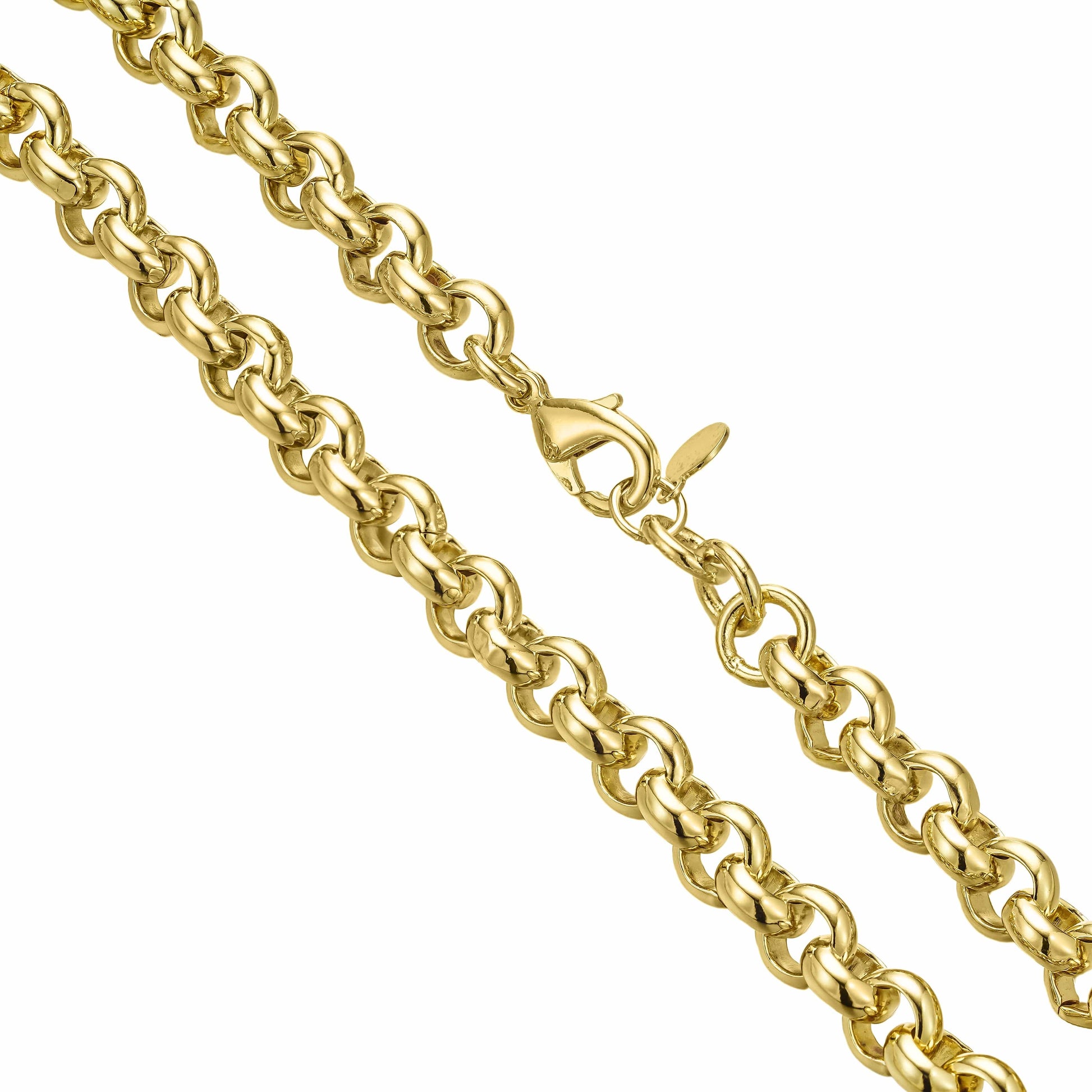 Gold Dipped Chains Belcher Chain 8mm - Gold