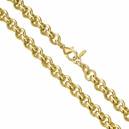 Gold Dipped Chains Belcher Chain 8mm - Gold