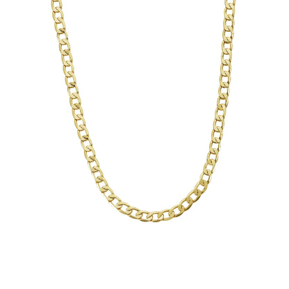 Gold Dipped, Matching Set Chains, Bracelets & Sets Curb Bundle Set 6mm - Gold