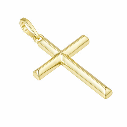 All Wear Jewellery Cross Pendant - Gold